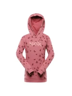 Dětská mikina nax NAX ZIARDO dusty rose