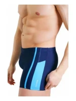 Pánské plavky BD 364 Tmavě modrá s modrou - Sesto Senso