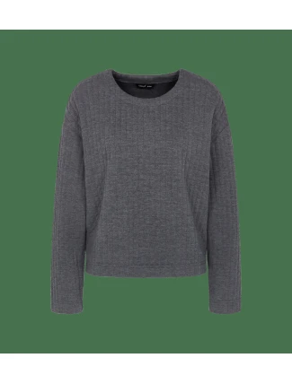 Cozy Comfort Top Quilted - GRAY - TRIUMPH GRAY - TRIUMPH