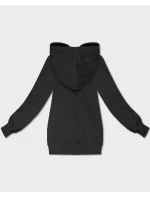 Volná klokaní mikina v grafitové barvě s kapucí S'West (B-11#)