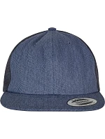 Flexfit 6006 5 panelová Trucker kšiltovka 55.6006 blue raw Flexfit 6006 5 panelová Trucker kšiltovka 55.6006 blue raw
