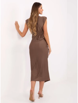 Šaty IT SK 21171.07P hnědé Šaty IT SK 21171.07P hnědé