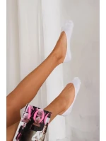 Dámské kotníkové ponožky Balerínky – bílé