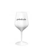POHODINDA - bílá nerozbitná sklenice na víno 470 ml POHODINDA - bílá nerozbitná sklenice na víno 470 ml