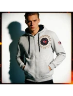 Geografické Norsko Mikina Geganto Blended DB 100 M WZ3027H/GN-Blended Grey