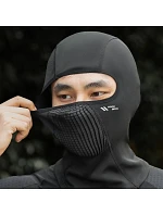 Cyklistická kukla Rockbros LF25699 z fleece – černá Cyklistická kukla Rockbros LF25699 z fleece – černá