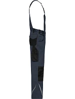 Daiber JN 1833 (25-28) Pracovní kalhoty s laclem - Strong 02.133S carbon/black Daiber JN 1833 (25-28) Pracovní kalhoty s laclem - Strong 02.133S carbon/black