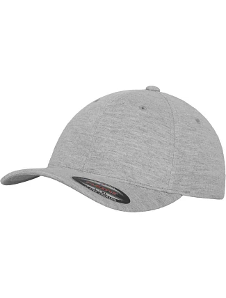 Flexfit 6778/6778T Kšiltovka Flexfit z dvojitého žerzeje 55.6778 heather grey