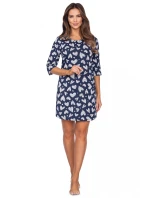 Dámská noční košile Regina 086 3/4 M-XL Dámská noční košile Regina 086 3/4 M-XL