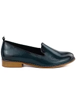 Dámské lakované boty lords navy blue Potocki 19337 Dámské lakované boty lords navy blue Potocki 19337