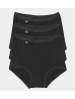 Dámské kalhotky Basic+ Maxi 3P černé - Sloggi