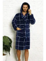 Pánský župan 4004 modrý - CoCoon