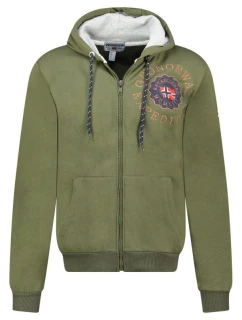 Mikina Geographical Norway Geganto DB 100 M WZ3028H/GN-Kaki pánské