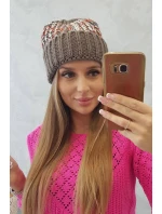 Dámská čepice Iris K348 cappuccino Dámská čepice Iris K348 cappuccino