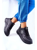 Sportovní Obuv Na Platformě Big Star II274313 černé