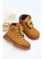 Dětské podšité boty trapery Camel Walter Dětské podšité boty trapery Camel Walter