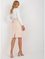 Sukně LK SD 506633.11 broskví Sukně LK SD 506633.11 broskví