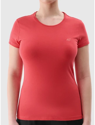 Dámské triko slim 4F - červené Dámské triko slim 4F - červené
