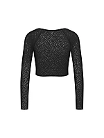 SLOGGI ZERO FEEL BLISS – krajkový crop top s dlouhým rukávem, pocit druhé kůže Sloggi