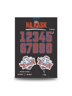 Obtisky na helmu KHT Torun SREBCYFRY