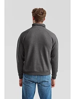 Fruit of the Loom Premium Zip Neck Sweat Mikina s 1/4 zipem 16.2032 bottle green
