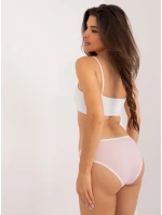 Spodky BR MT 11444 19 bílá růžová Spodky BR MT 11444 19 bílá růžová