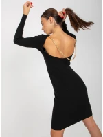 Dámské šaty NM SK NG 2307 černé Dámské šaty NM SK NG 2307 černé