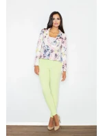 Bunda Werta M380 v květinách - Figl