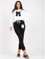 Tepláková souprava RV KMPL 7286.31P bílá a černá - FPrice