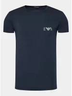 Pánské tričko 2Pack 111670 4R715 bílé/tm. modré - Emporio Armani Pánské tričko 2Pack 111670 4R715 bílé/tm. modré - Emporio Armani