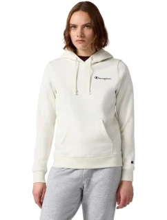 Dámská mikina Champion s kapucí krémová 118403 WW056