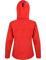 Result R 230F Dámská 3-vrstvá softshellová bunda s kapucí 30.230F red/black