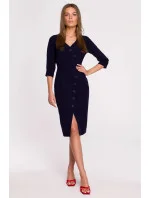 Šaty S295 tmavě modré - Stylove Šaty S295 tmavě modré - Stylove