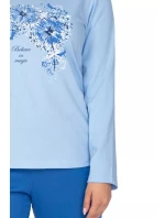 Dámské pyžamo 647 blue plus - REGINA