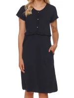 Dámská těhotenská košile 4543 black - Doctornap Dámská těhotenská košile 4543 black - Doctornap