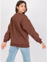 Mikina EM BL U617.95 tmavě hnědá Mikina EM BL U617.95 tmavě hnědá