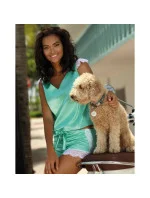 Dámské saténové pyžamo K-913 - Excellent Beauty