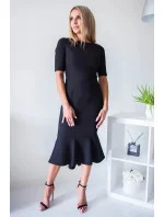 Dámské společenské šaty Anastazya černé - Jersa Dámské společenské šaty Anastazya černé - Jersa