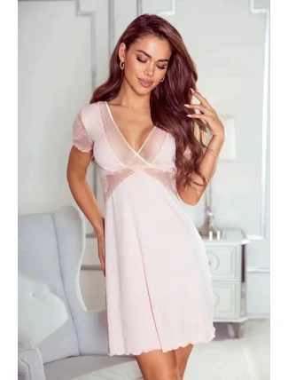 Dámská noční košile Lisette Peach lososová - Eldar Dámská noční košile Lisette Peach lososová - Eldar