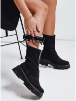 Dámské boty na platformě černé FashionStreet ZY1135