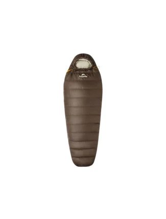 Spací pytel Snowbird Duck Down 400 L CNK2550WS014 tmavě hnědý NATUREHIKE