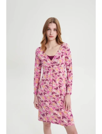 Vamp - Noční košile s dlouhým rukávem 19004 - Vamp