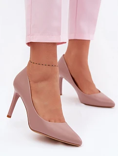 Eko kožené lodičky Sergio Leone 1339 Levandulové