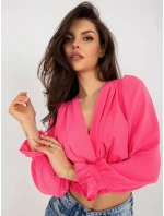 Halenka DHJ BZ 13866.92P fluo růžová Halenka DHJ BZ 13866.92P fluo růžová