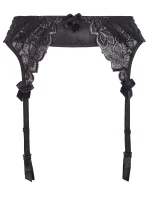 Podvazkový pás Chocolate bar V-7862 černá - Axami Podvazkový pás Chocolate bar V-7862 černá - Axami