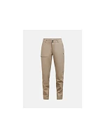 Dámské kalhoty Peak Performance W Iconiq Pants, barva béžová Dámské kalhoty Peak Performance W Iconiq Pants, barva béžová