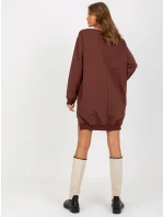 Mikina VI BL 3102.01P hnědo-oranžová