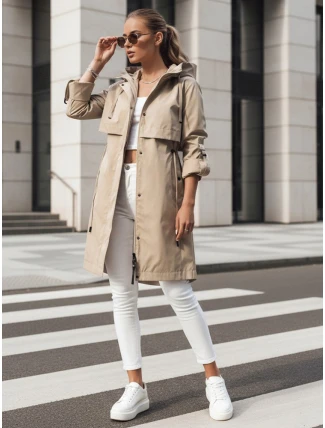 NOCITO FashionStreet dámská přechodná bunda typu parka velbloudí barvy TY4202 NOCITO FashionStreet dámská přechodná bunda typu parka velbloudí barvy TY4202