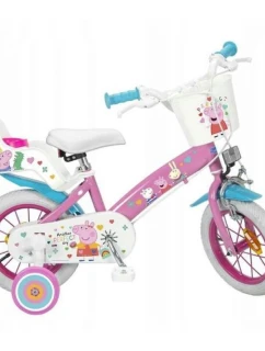TOIMSA dětské kolo 12" Swinka Peppa pink