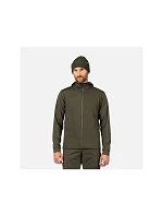 Pánská mikina ROSSIGNOL Mid Layer Stretch Hoodie, zelená Pánská mikina ROSSIGNOL Mid Layer Stretch Hoodie, zelená